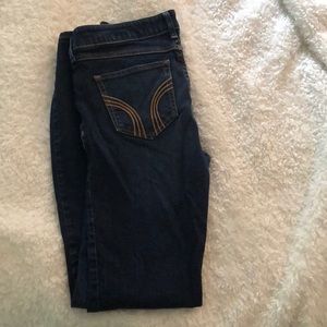 hollister dark-wash jeans